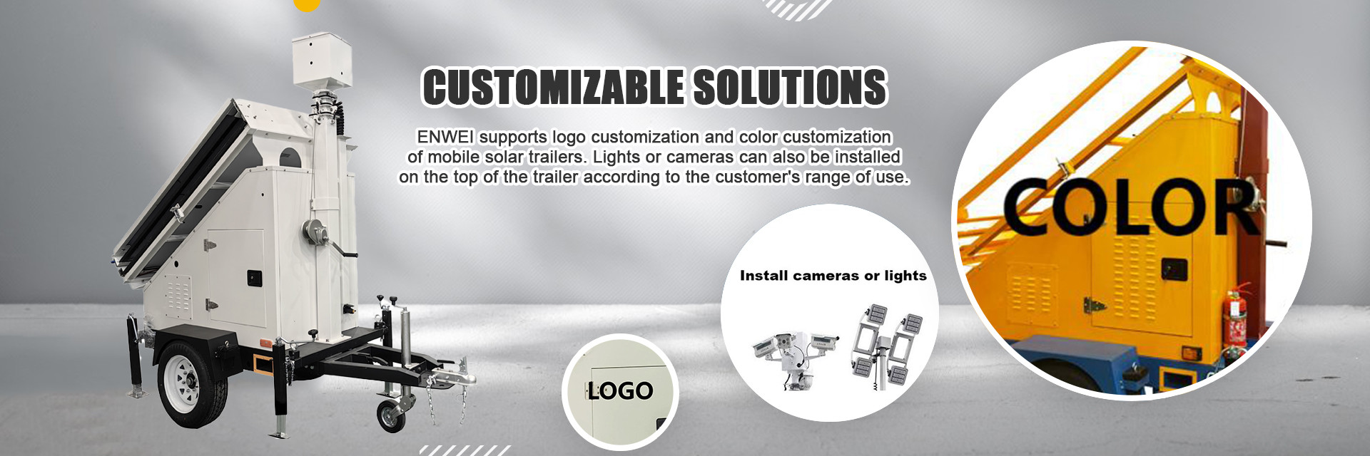 qualità Trailer di sicurezza mobile fabbrica