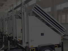 Relè mobile di sorveglianza solare con pannelli solari da 3*400W