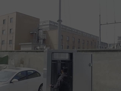 Cubo della telecamera di sorveglianza solare