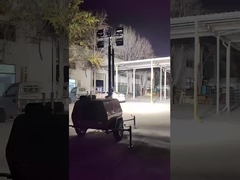 Torre luminosa mobile a LED diesel