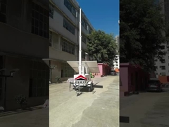 rimorchio di sicurezza solare mobile