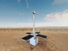 display dell'unità di sorveglianza cubica in fabbrica