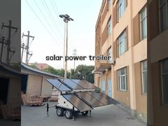 trailer di illuminazione a led a energia solare