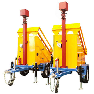 Trailers solari mobili altamente efficienti con pannelli solari personalizzati da 3*400W