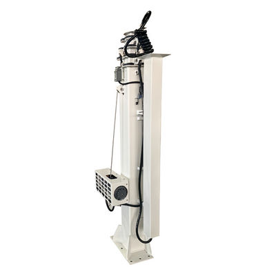 Q235 Acciaio 5m 16ft Lifting Masto elettrico telescopico Masto telescopico motorizzato