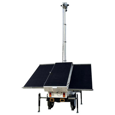 Soluzione di sorveglianza mobile per la telecamera di sorveglianza solare mobile