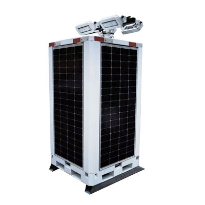 Cube Off Grid Solar System Tower Solar Light Tower con 4*230 pannelli solari per gli USA