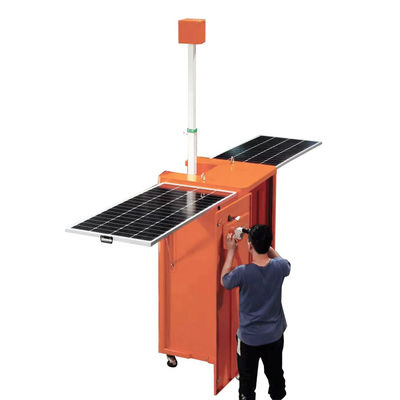 Dispositivo mobile di monitoraggio dell'energia solare con pannelli solari da 2*200 W