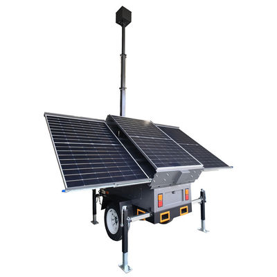 Trailers per l'energia solare Trailers per la sorveglianza solare Per il monitoraggio degli hotel nei supermercati bancari