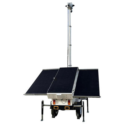 Dc 24V Camera solare Cctv rimorchi per il monitoraggio della zona mineraria