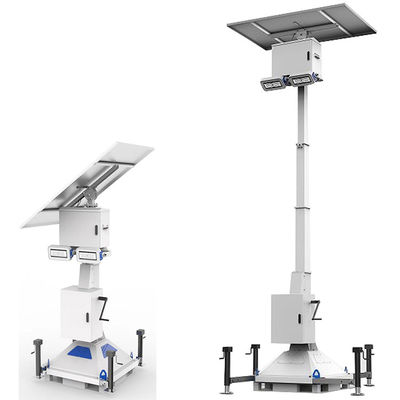 Pannello solare di 420 watt Mobile Street Light Led Tower per illuminazione stradale