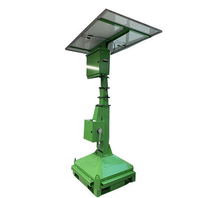 2*50W luci a LED portabili per strada Torre di luce per illuminazione del campo da golf