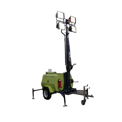 Apparecchiature di illuminazione a combustibile diesel portatili per illuminazione espositiva