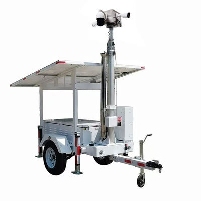 quality Apparecchio di sicurezza con pannelli solari da 2*420W per il monitoraggio del parcheggio factory