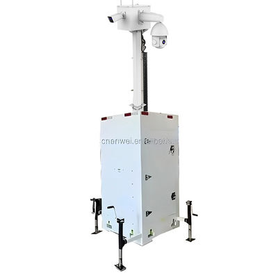 Fotocamera di sicurezza mobile e stabile Cctv di sorveglianza di sicurezza Cuboid per il monitoraggio temporaneo