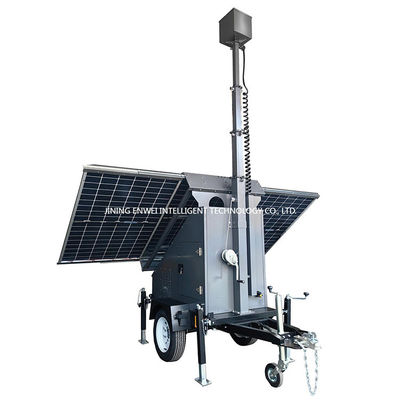 Torri di sorveglianza solare mobili a corrente continua 24V per sorveglianza di impianti