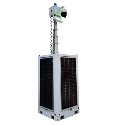 Torre di sicurezza a energia solare durevole e stabile per il cantiere