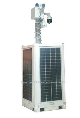 Telecamera portatile a energia solare Torre CCTV per il monitoraggio del parcheggio