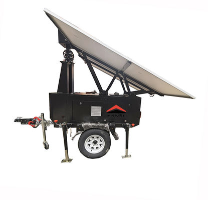 Pannelli Solari Alimentazione Rimorchi CCTV Telecamere DC 24V Per Monitoraggio Ranch