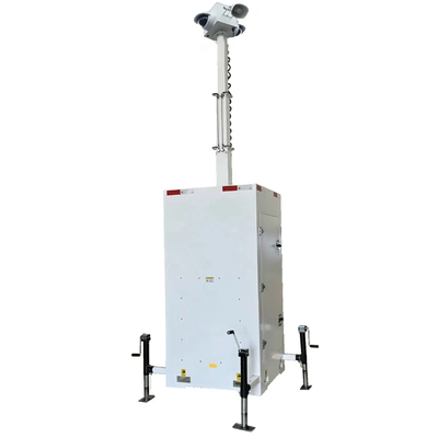 Torre di sorveglianza a cubo con telecamera CCTV 2025, telecamera portatile a cubo per il monitoraggio dei parcheggi