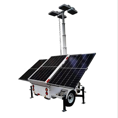 Torre Faro Solare Mobile e Rimorchio di Sorveglianza - Rimorchio Faro Solare
