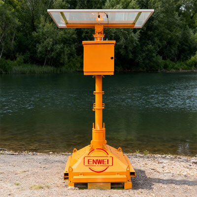 Torre di illuminazione solare con sistema di sorveglianza CCTV Torre solare cubica per ingegneria edilizia esterna